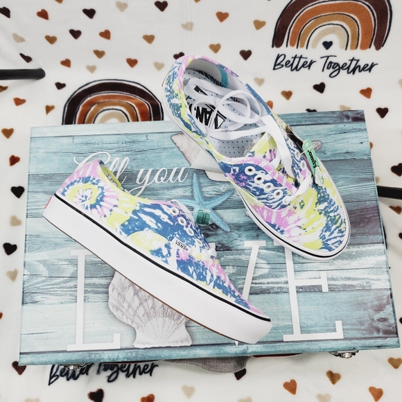 Vans Tie-Dye Comfycush Authent Orchid (CL) - Picture 3 of 12